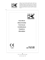 KALORIK TKG AS 1003 R Owner's manual