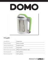 Domo MY BLENDER & COCKTAIL DO449BL Owner's manual