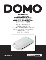 Domo DO9064C CROQUE FAMILLE XXL Owner's manual
