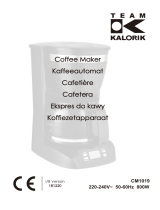KALORIK TKG CM 1019 BT Owner's manual