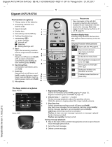 Gigaset A475A TRIO BLACK Owner's manual