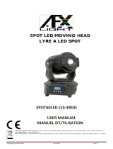 afx light SPOT60LED User manual