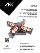afx light SPIN12-FX User manual