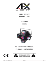 afx light LED-COMET Owner's manual