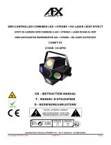 afx light COMET-FX Owner's manual