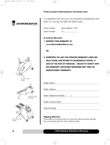 Diamondback Fitness 1190 Er Owner's manual