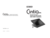 Wacom CintiQ - 15X User manual