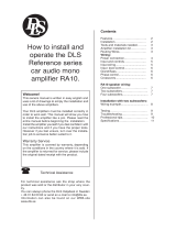 DLS Reference series Owner's manual