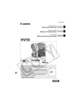 Canon HV10 - Camcorder - 1080i User manual
