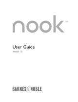 Barnes & Noble Nook Tour 1.5 User manual