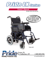 Pride Mobility LX12 User manual