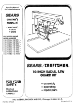 Sears 113197211 User manual