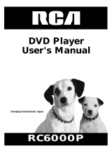 RCA RC6000P User manual