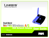 Linksys WUSB54AG User guide