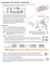 Extron electronics PowerCage FOX Rx AV User manual