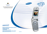 Samsung SGH-E715 T-Mobile User guide