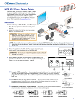 Extron MPA 152 User manual