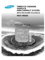 Samsung MAX-VB550 User manual