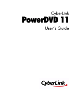 CyberLink PowerDVD 11.0 User manual