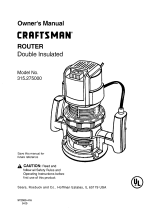 Craftsman 315.175000 User manual