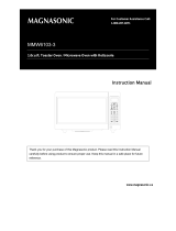 Magnasonic MMW6103-3 User manual