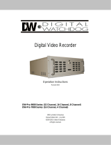 Digital Watchdog DW-7200 User manual