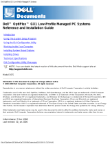 Dell OptiPlex GX1 User manual