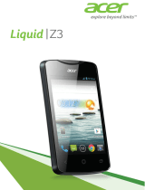 Acer Liquid Z3 Owner's manual