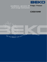 Beko CXS5104W Owner's manual