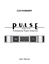 Crown Pulse 4X300 User manual