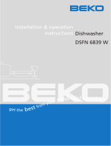 Beko DSFN 6839 W User manual