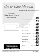 Frigidaire CMWV150KBA User manual