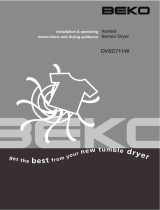 Beko DVSC711W User manual