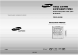 Samsung MAX-DJ550 User manual