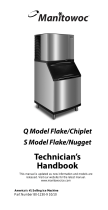 Manitowoc Ice Flake / Chiplet / Nugget Ice Machines Technician's Handbook Specification