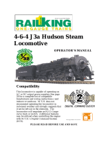 Rail King 4-6-4 J3a Hudson Operating instructions