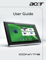 Acer ICONIA Tab A500 32GB User manual
