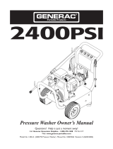 Simplicity  4.0 GPM Honda Powered Pressure Washer Owner's manual