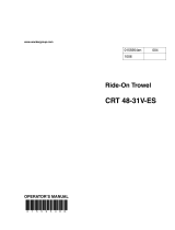 Wacker Neuson CRT48-31V-ES User manual