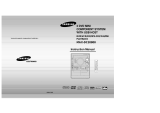 Samsung MAX-DC20800 User manual