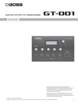 Roland GT-001 Owner's manual
