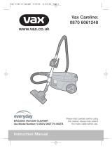 Vax V-092TT Owner's manual