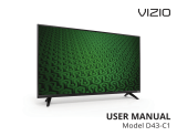 Vizio D39h-C0 User manual