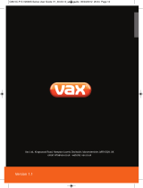 Vax V-2000S Owner's manual