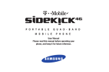 Samsung SideKick 4G T-Mobile User manual