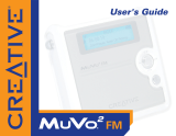 Creative MuVo 2 FM User manual