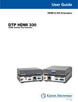 Extron DTP HDMI 4K 330 Rx User manual