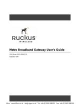 Ruckus Wireless Metro Broadband Gateway User manual