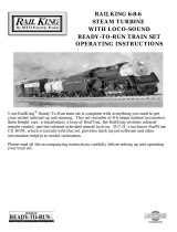 RailKing 6-8-6 Steam Turbine Engine Operating instructions