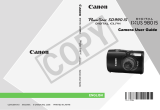Canon Powershot SD990 IS User manual